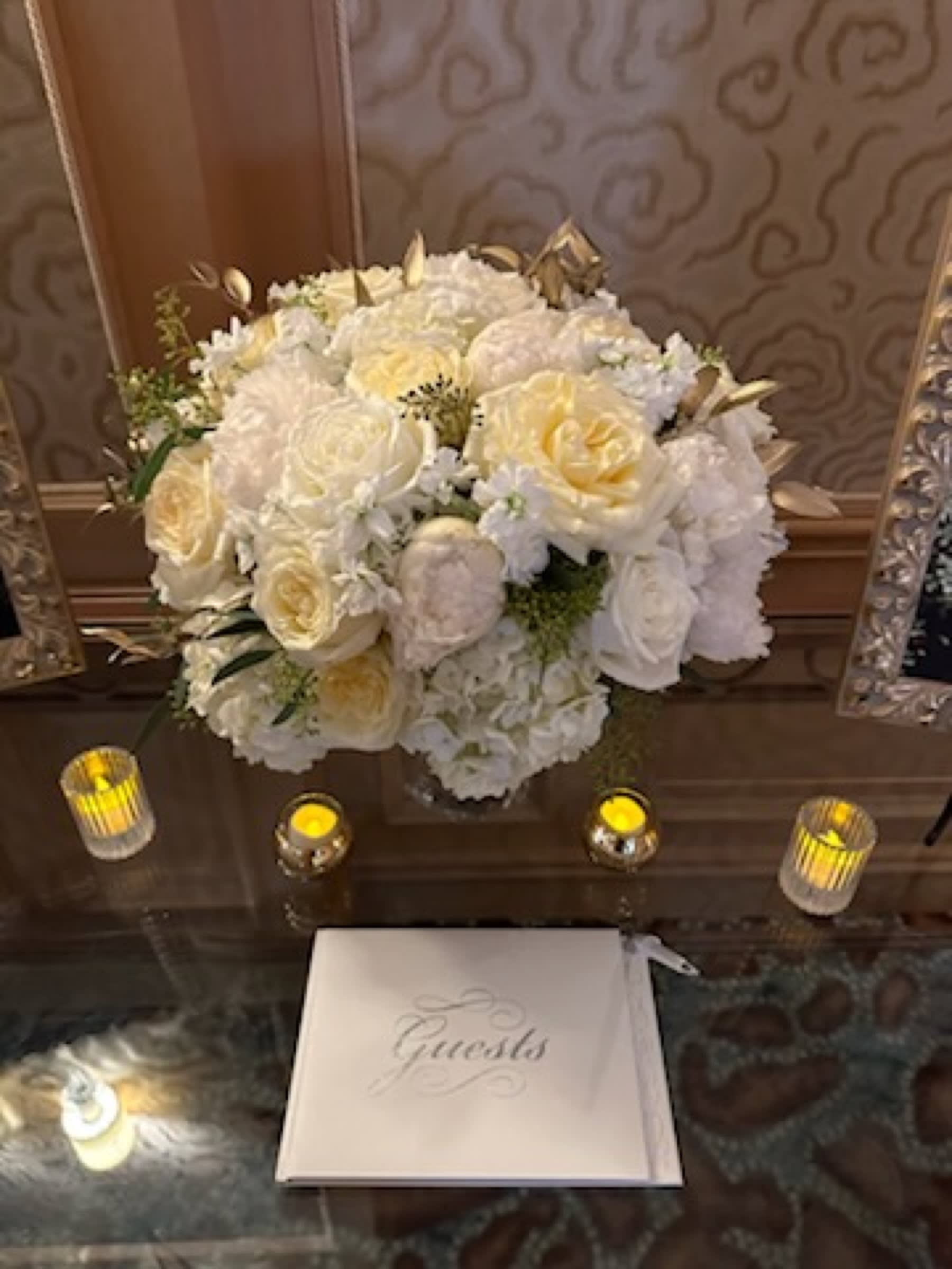 Wedding flowers by Sicola's Florist