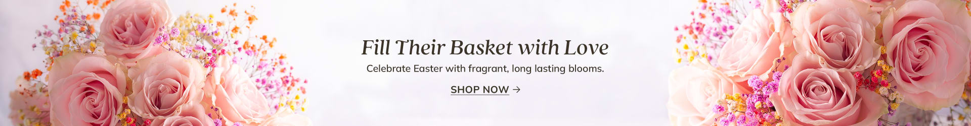 Pink roses for Easter flowers - flower delivery in Centretown, Ottawa