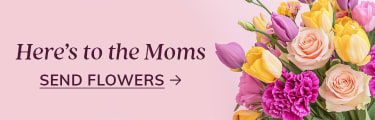 Yellow and Purple bouquet for Mother's Day - flower delivery in Pomona