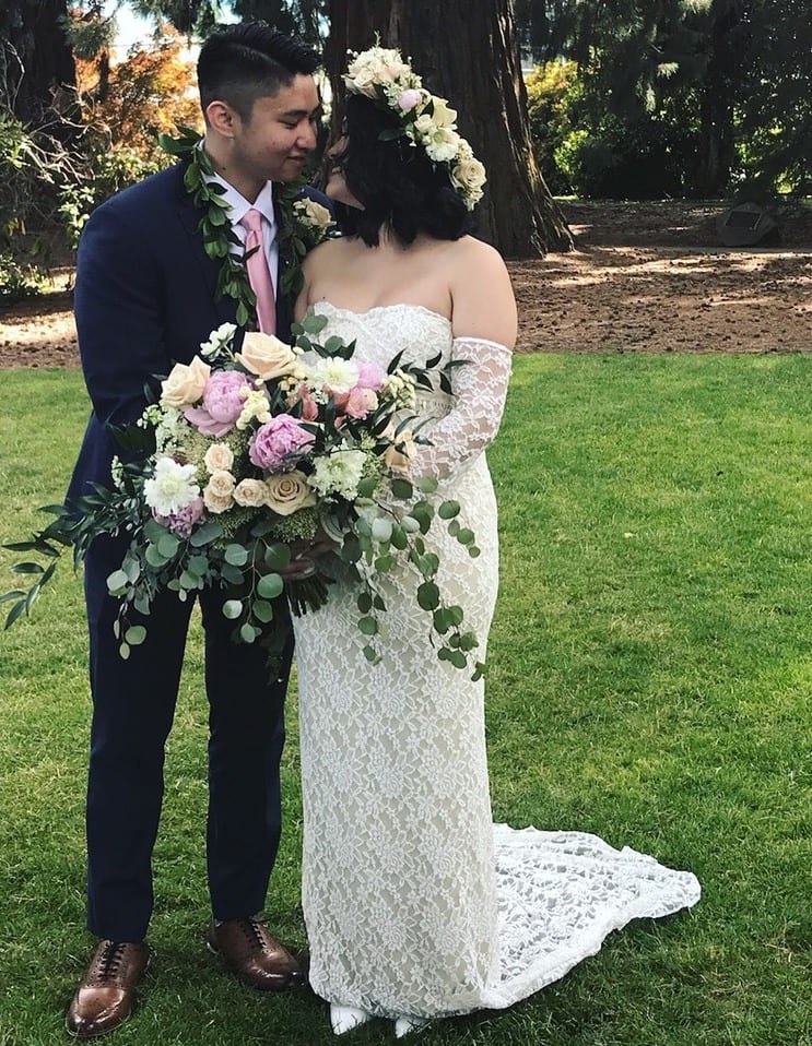 large wedding flowers