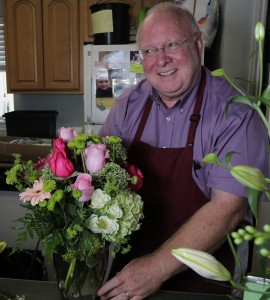 Jim Miles is the genial co-owner of A Classic Bloom. And he, himself, is a classic. Photo by Jake Nielsen/Chronicle