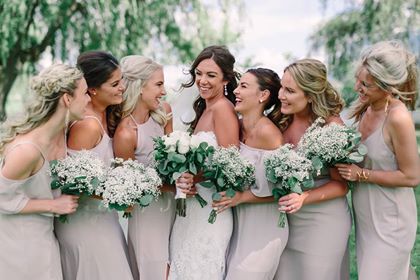 bridal party bouquets