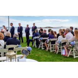 Red, white, blue beach wedding Award: Red, white, blue beach wedding