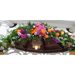 Floral gazebo swag Award: Floral gazebo swag