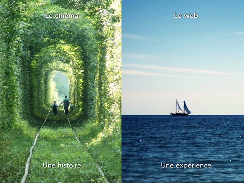 histoire et expérience, cinéma et web