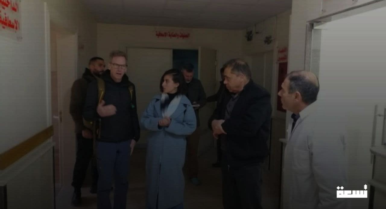 Golan Ulusal Hastanesi, destek ve geliştirme yollarını görüşmek üzere Dünya Sağlık Örgütü heyetini ağırladı.