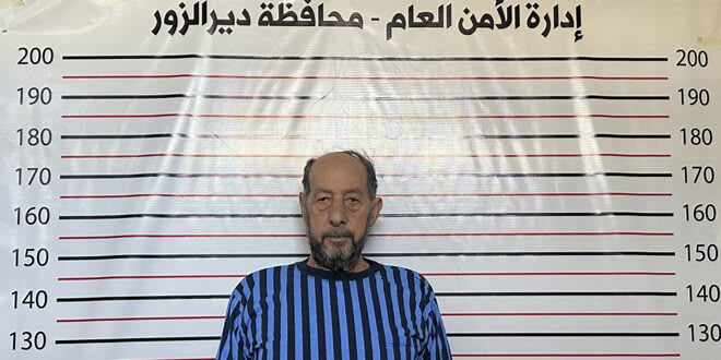General Security arrests former Colonel Abdul Karim Ahmed Al-Hamada.