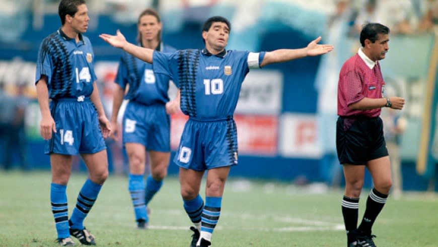 Maradona... litt vor seinem Tod und sein Herz war kleiner als normal.