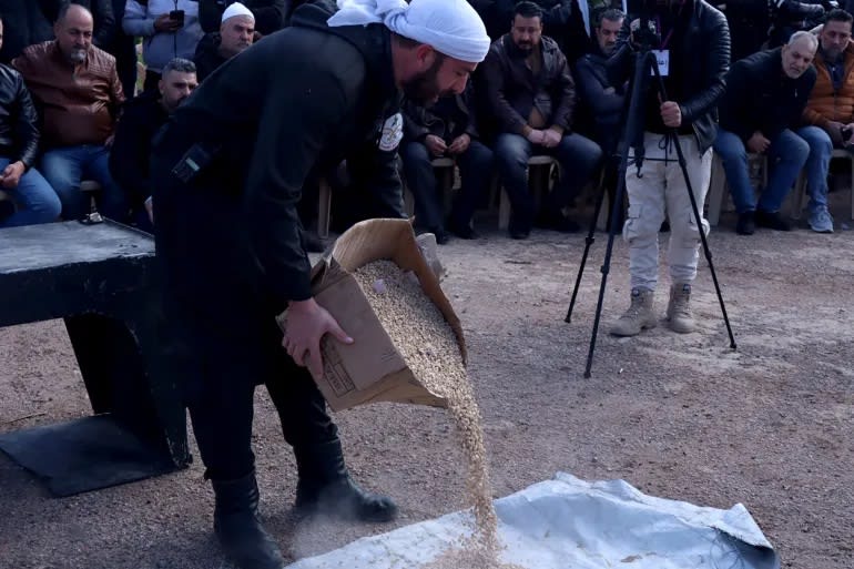 Incautación de un envío de drogas con destino de Líbano a Siria.