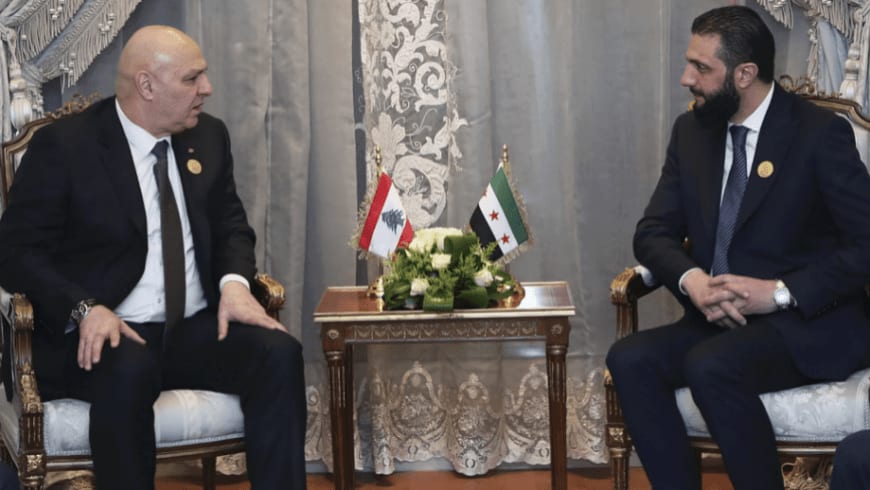 Aoun : Notre relation avec la Syrie prend une tournure positive et nous examinerons la délimitation des frontières et le transit.