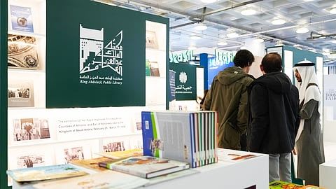 King Abdulaziz Library showcases cultural heritage treasures at the Bologna Exhibition 2025.