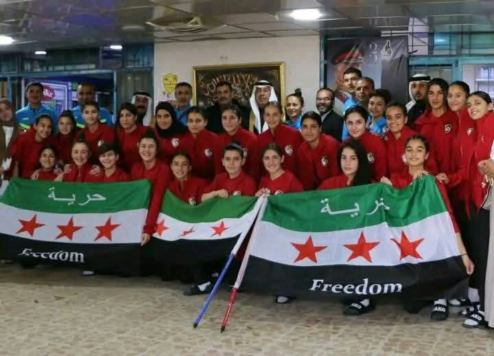 L'équipe de Syrie des jeunes filles participe à son premier match du Championnat de l'Asie de l'Ouest.