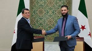 Haseke'de Suriye hükümeti ile Suriye Demokratik Güçleri arasında Mart anlaşmasının uygulanmasını tartışan bir toplantı gerçekleşti.