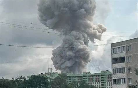 Urgence dans la région de Vladimir en Russie en raison d'une explosion massive.