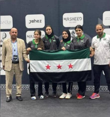 A Syrian crowned champion of West Asia in table tennis for young women and a historic qualification for the Asian Championship.