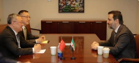 وزير الخارجية السوري يجتمع مع المندوب الدائم للصين في الأمم المتحدة ويبحث سبل التعاون