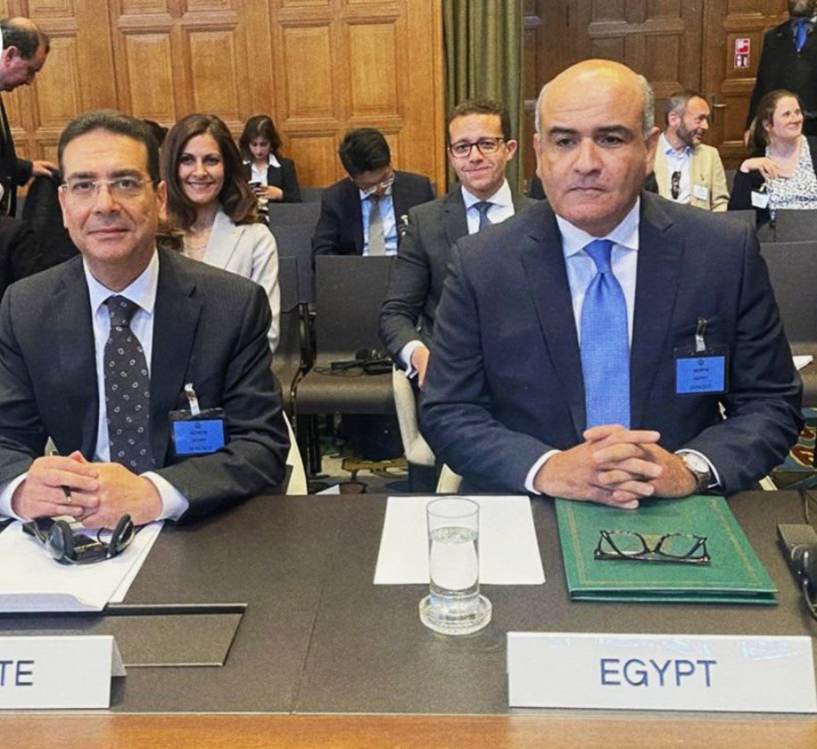 Egipto expone las violaciones de la ocupación israelí ante el mundo en la Corte Internacional de Justicia.