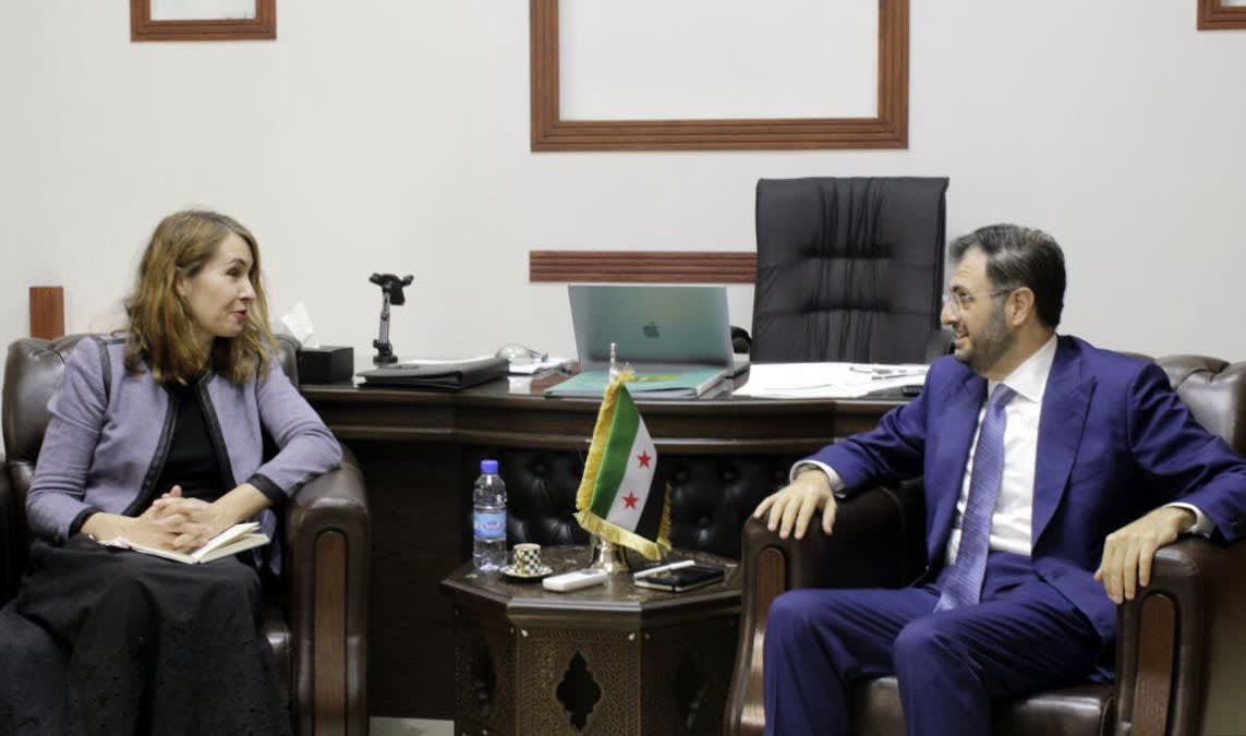 שר الاتصالات السوري يبحث مع القائمة بأعمال السفارة الألمانية آفاق التعاون في مجال التحول الرقمي