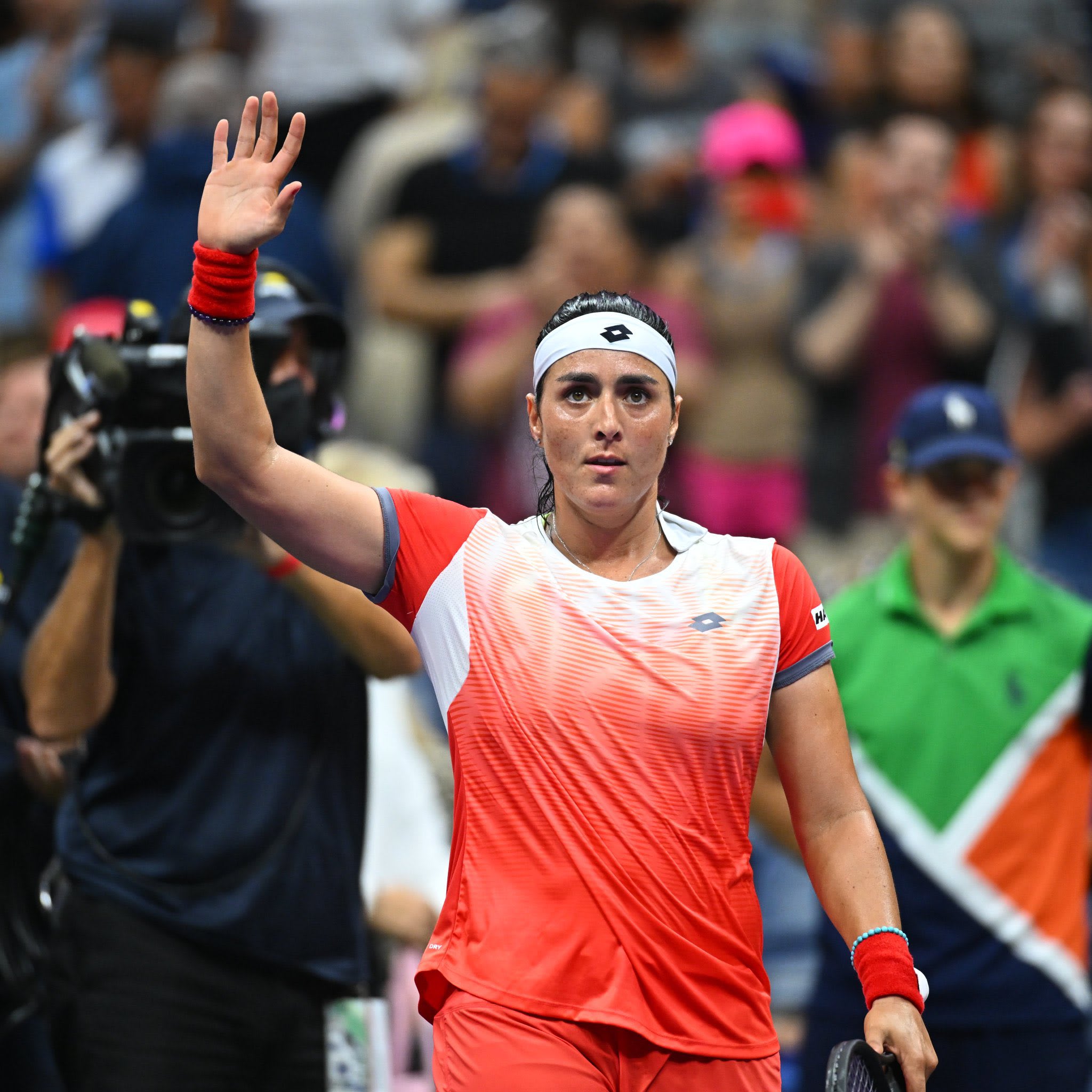 Tunisian Ons Jabeur and Japanese Naomi Osaka qualify for the third round of the Italian Open tennis tournament after Petra Kvitova's withdrawal.