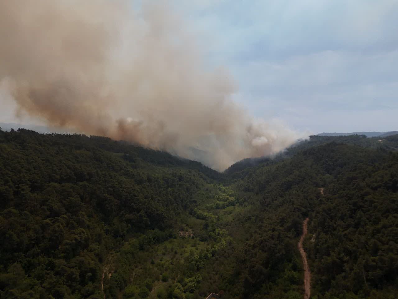 Die türkischen Behörden haben zugestimmt, Hubschrauber zur Bekämpfung des Brandes im Turkmenen-Berg in der Provinz Latakia zu entsenden.