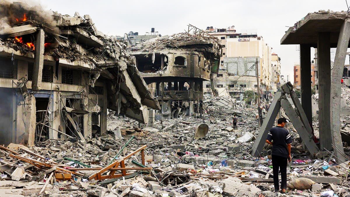 İsrail ordusu, Gazze bölgelerine tahliye emri veriyor, bombardımanın tırmanmasıyla birlikte.