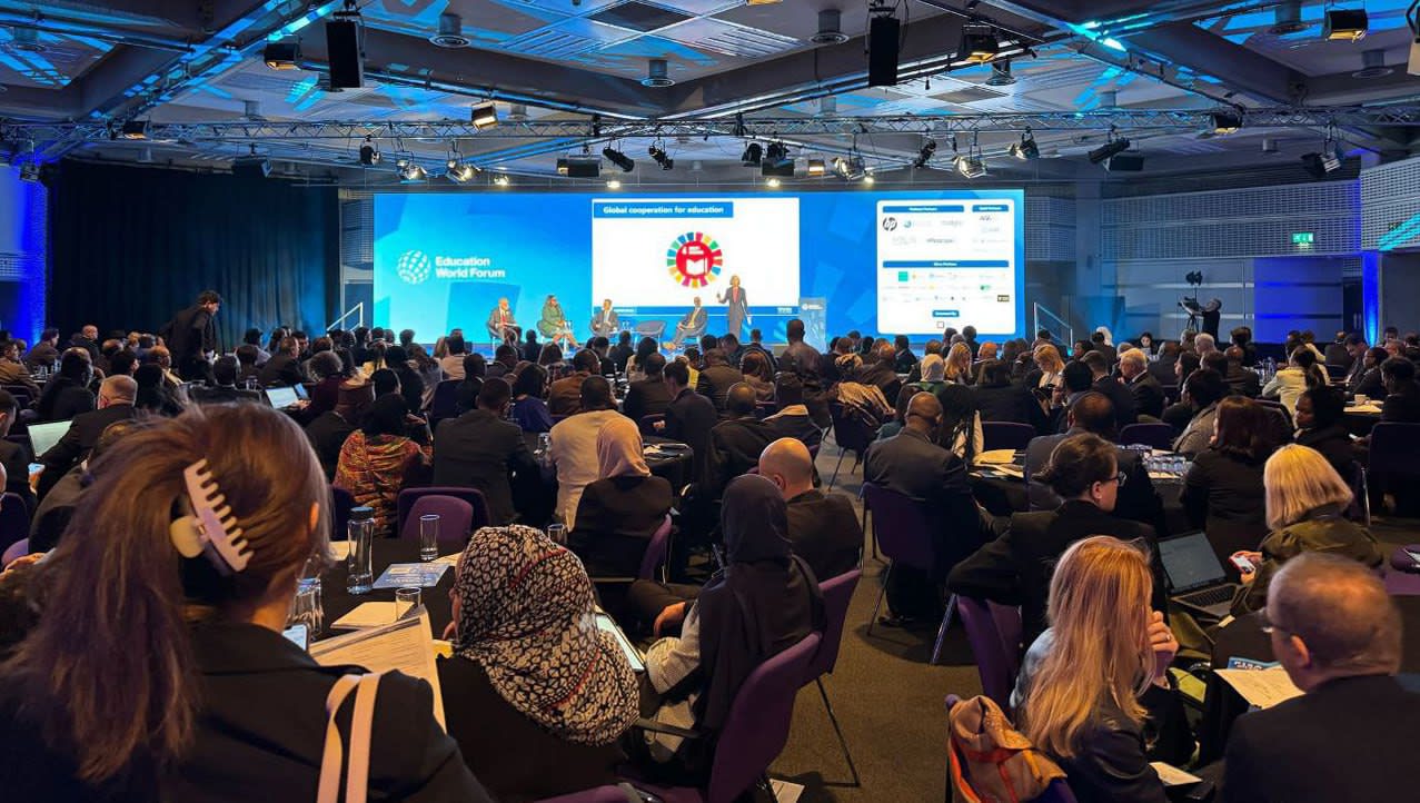 With Syria's participation for the first time... the Global Education Forum "EWF 2025" kicks off in London.