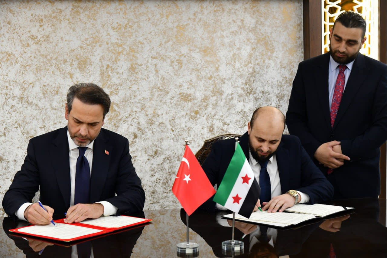 Syrian Energy Minister: An agreement has been reached to expedite the rehabilitation process of the 400-kilovolt line connecting Turkey and Syria to put it into service as soon as possible.