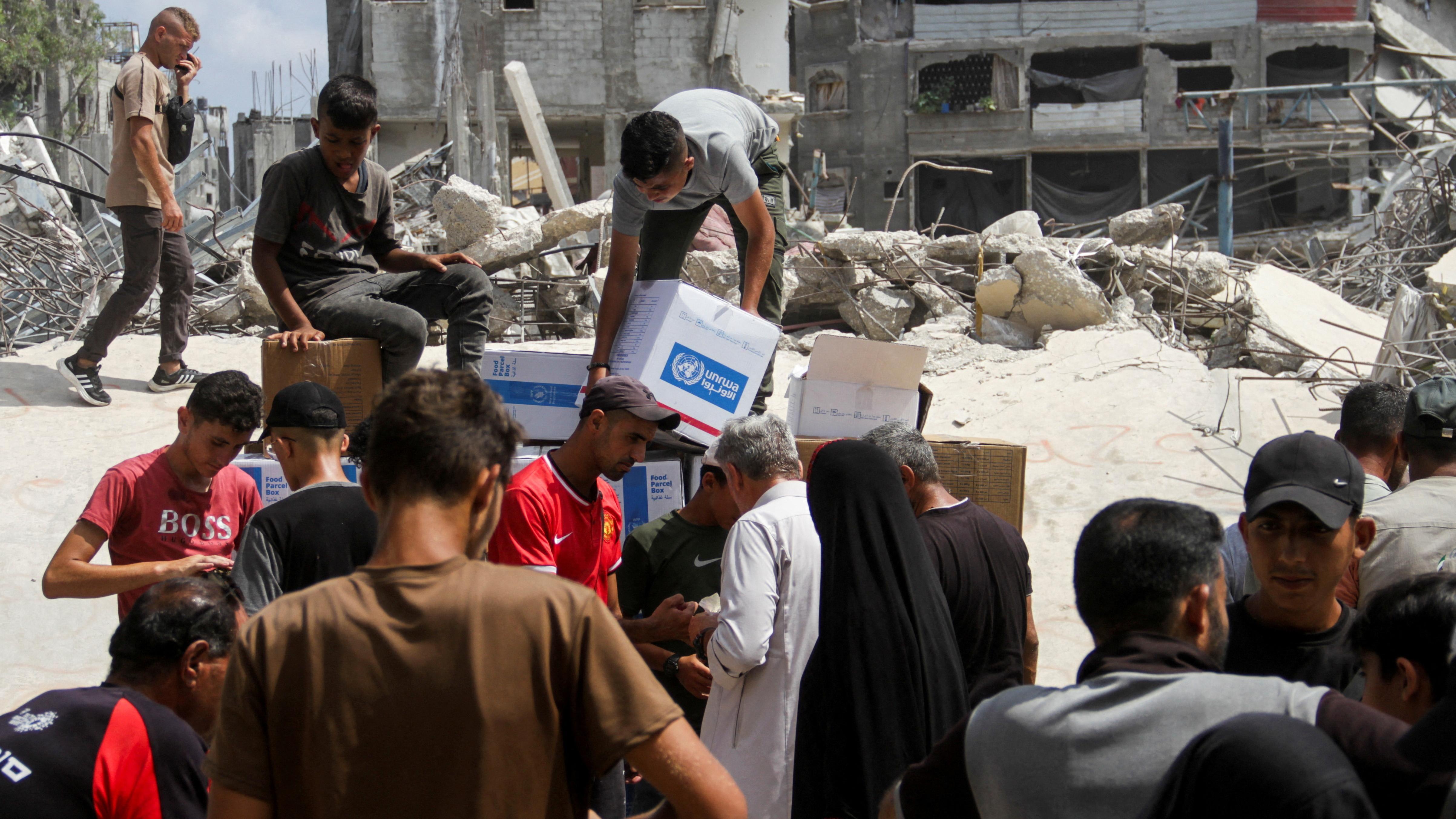 Una organización no gubernamental suiza solicita a las autoridades investigar las actividades de una institución de ayuda en Gaza.