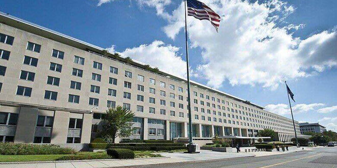 "Un momento crucial"... El Departamento de Estado de EE. UU. comenta sobre izar la bandera estadounidense sobre la residencia del embajador en Damasco.