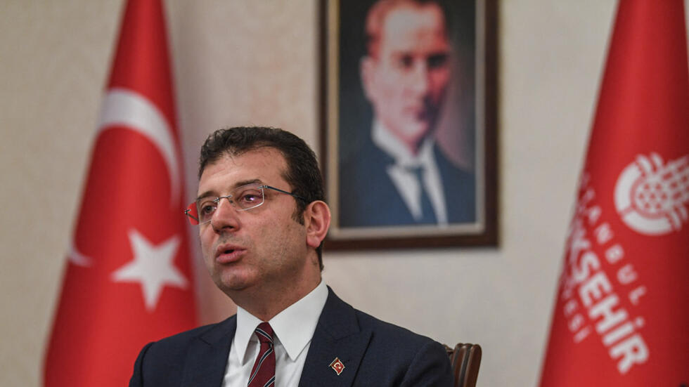 Accusation du maire d'Istanbul, Ekrem İmamoğlu, et de 11 autres personnes de manipulation des élections du Parti républicain du peuple.