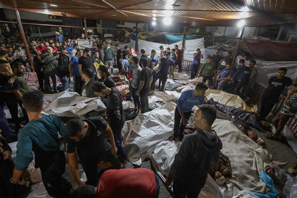 İsrail, Gazze'deki Al-Muadamiyah Hastanesi'ni hedef alma sebebini açıkladı.