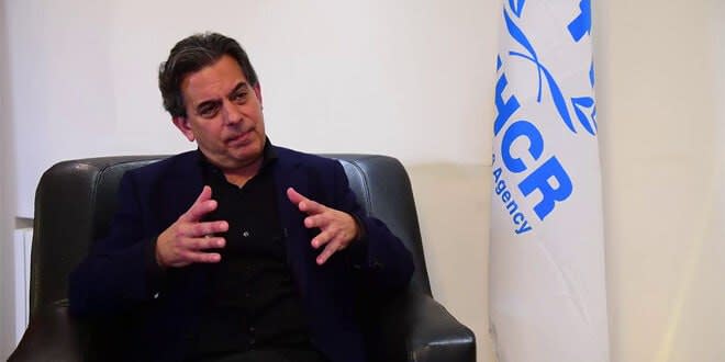 A UN official emphasizes the importance of supporting international financial institutions for the voluntary return of Syrian refugees.