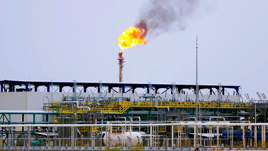 Oil jumps more than 10% as tensions escalate between Israel and Iran.