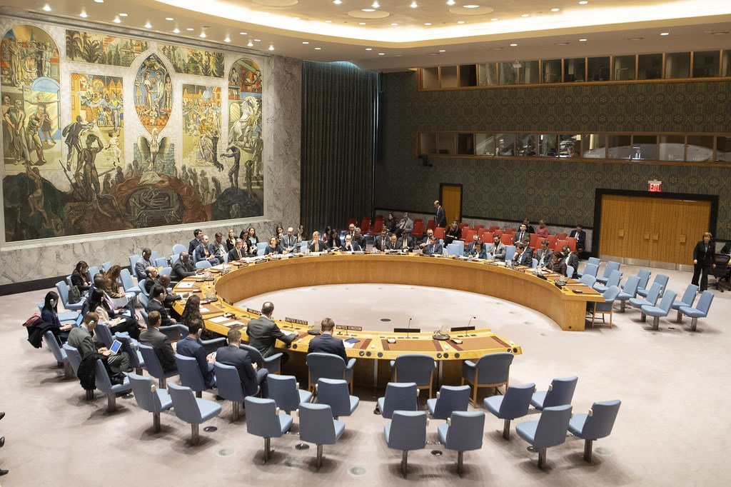 Upon Iran's request... the United Nations Security Council holds a meeting regarding Israeli strikes on Tehran.