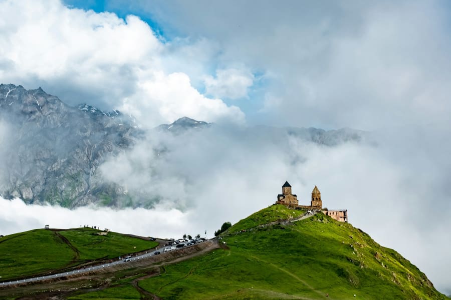 Take a Caucasus Mountain Road Trip
