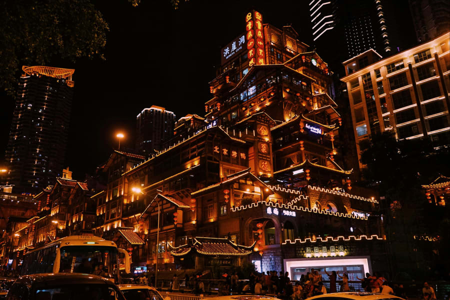 Ride the Yangtze River Cableway for panoramic views of Chongqing's rivers and skyline.