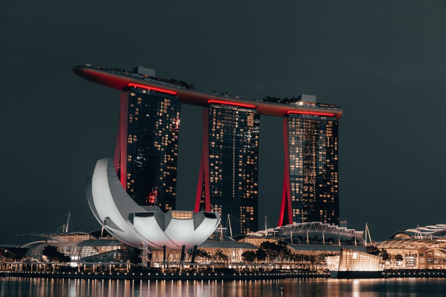 Marina Bay & Spectra Light Show
