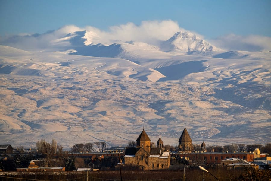 Witness Mount Ararat from Khor Virap