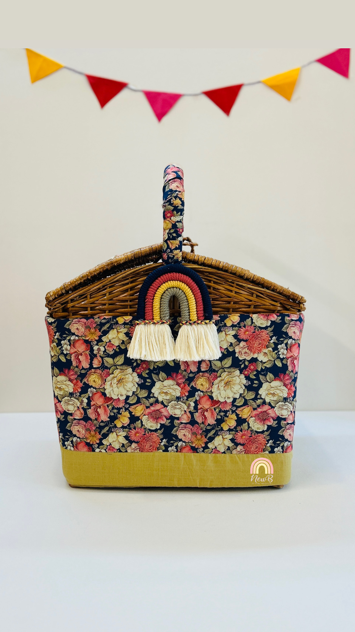 Premium Cane Dress Basket (D04)
