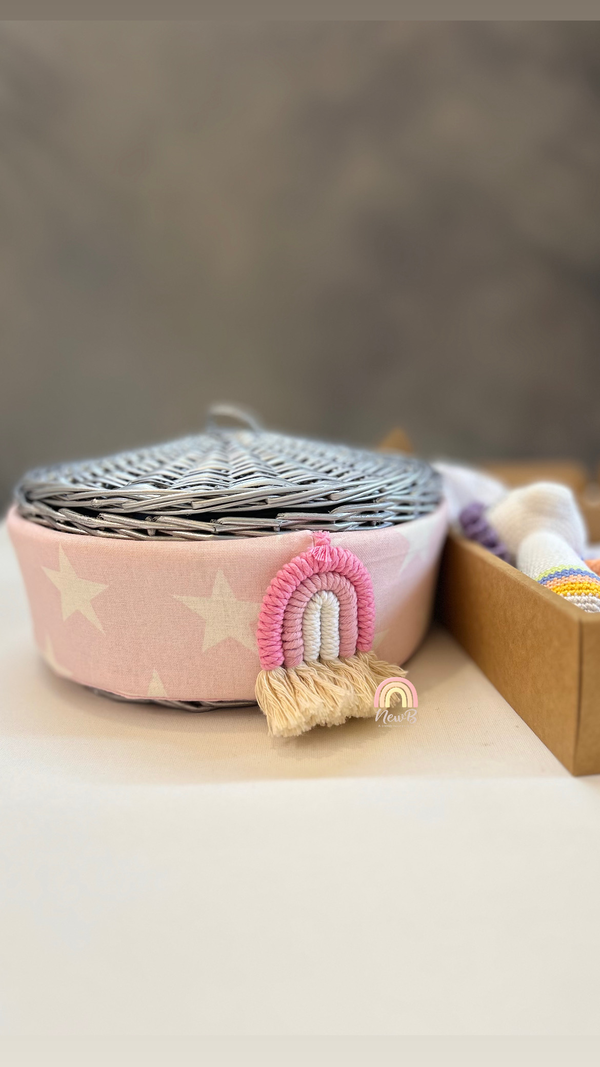 Round Cane Basket (D01)