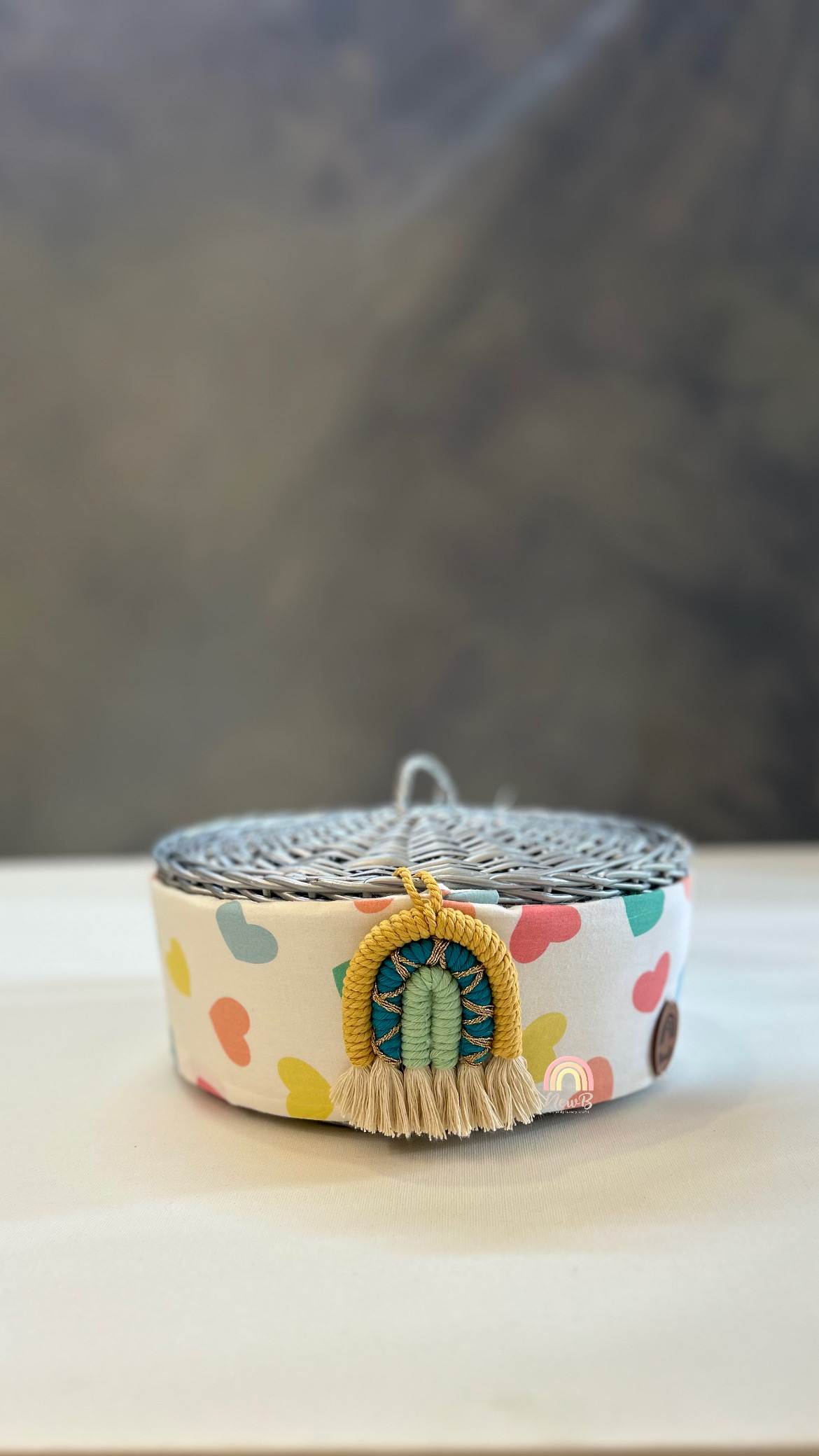 Round Cane Basket (D03)