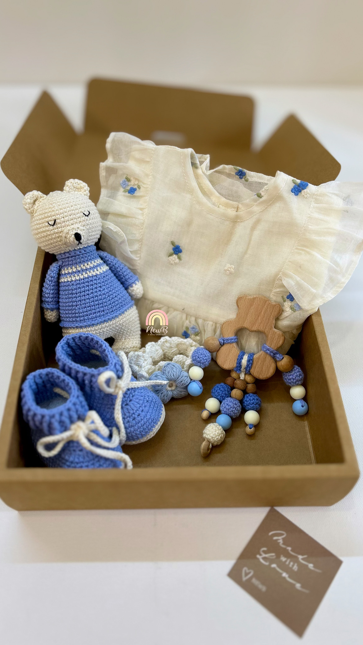 Blue Blossom Keepsake Hamper