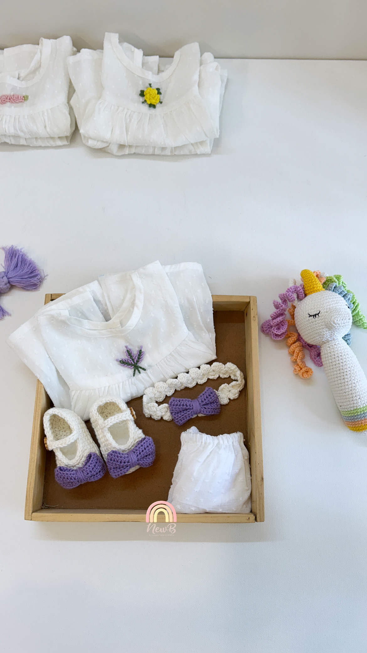 Lilac Unicorn Gift Set