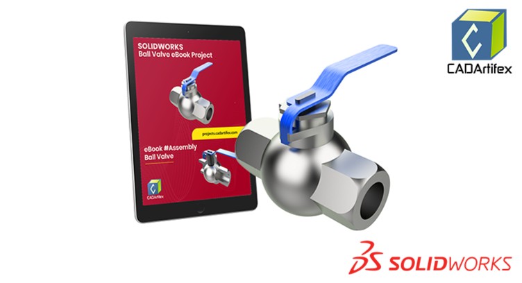 Ball Valve Mechanism Engineering Render