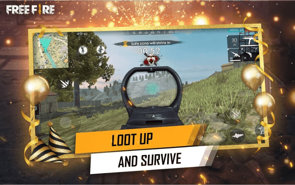 Free Fire The Hidden King Of Mobile Battle Royale Games United Gamers Hideout