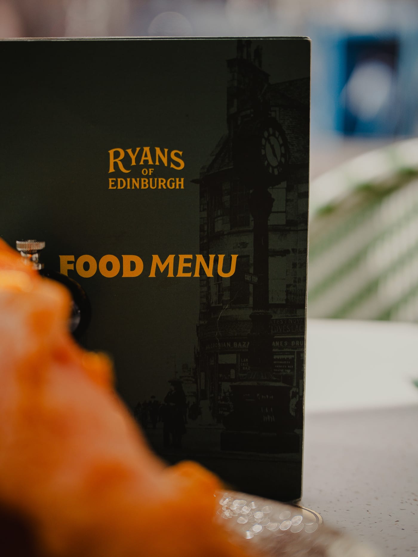 Fish and chips with mushy peas and tartare at Ryan’s of Edinburgh