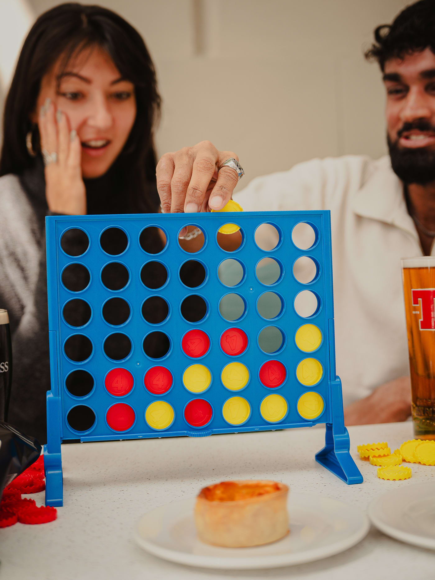 Connect Four and a pint at Ryan’s of Edinburgh games afternoon
