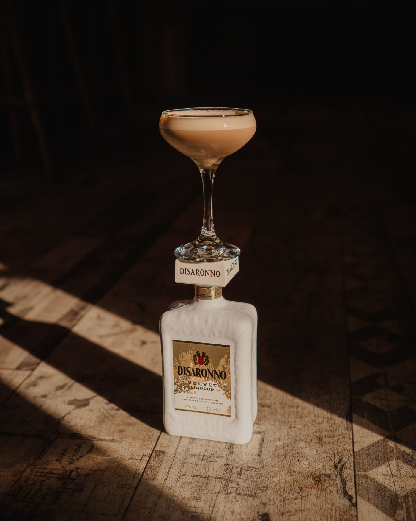 Disaronno espresso martini on the bar at The Ship Inn