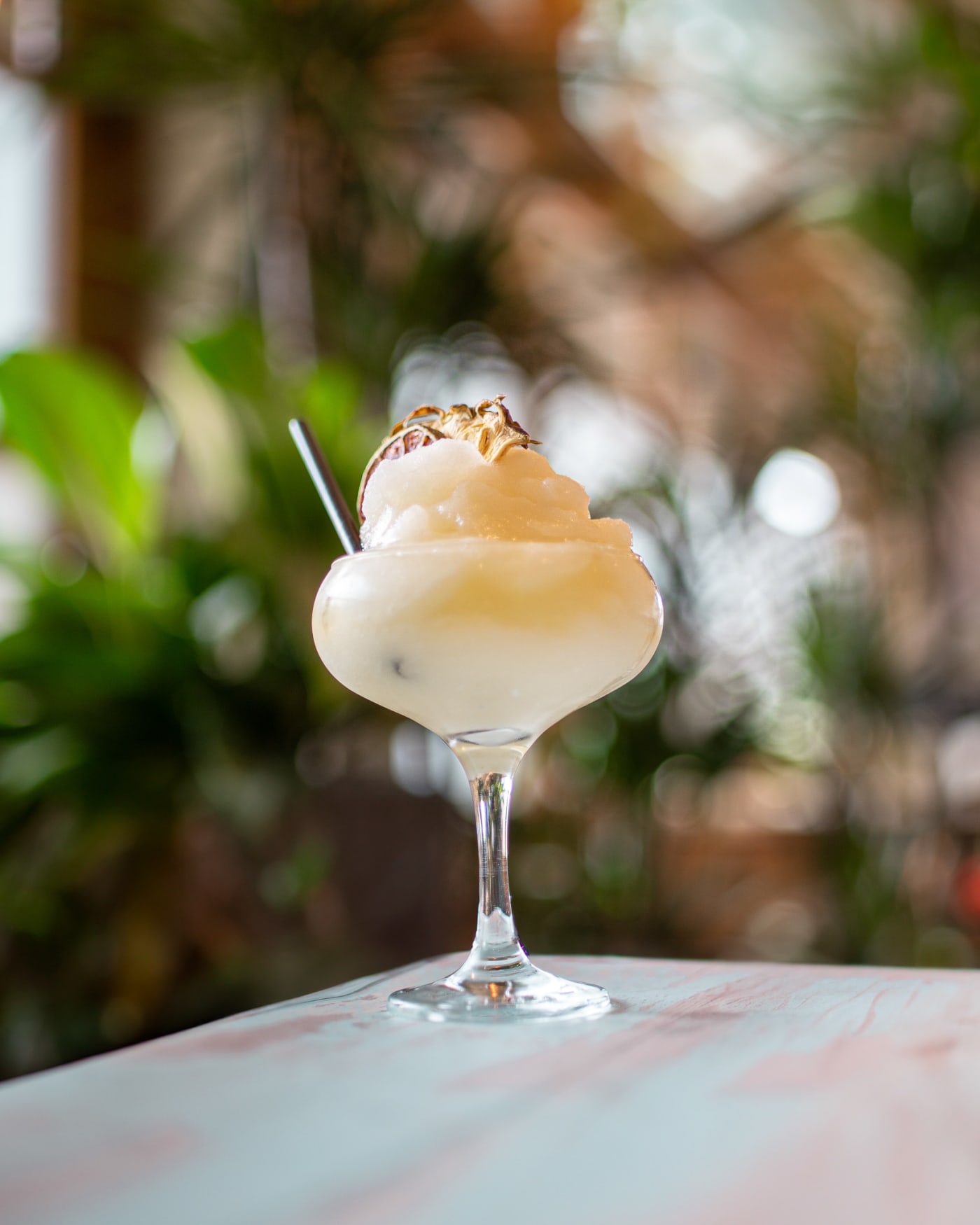 Pina colada style cocktail at The Ship Inn, Musselburgh