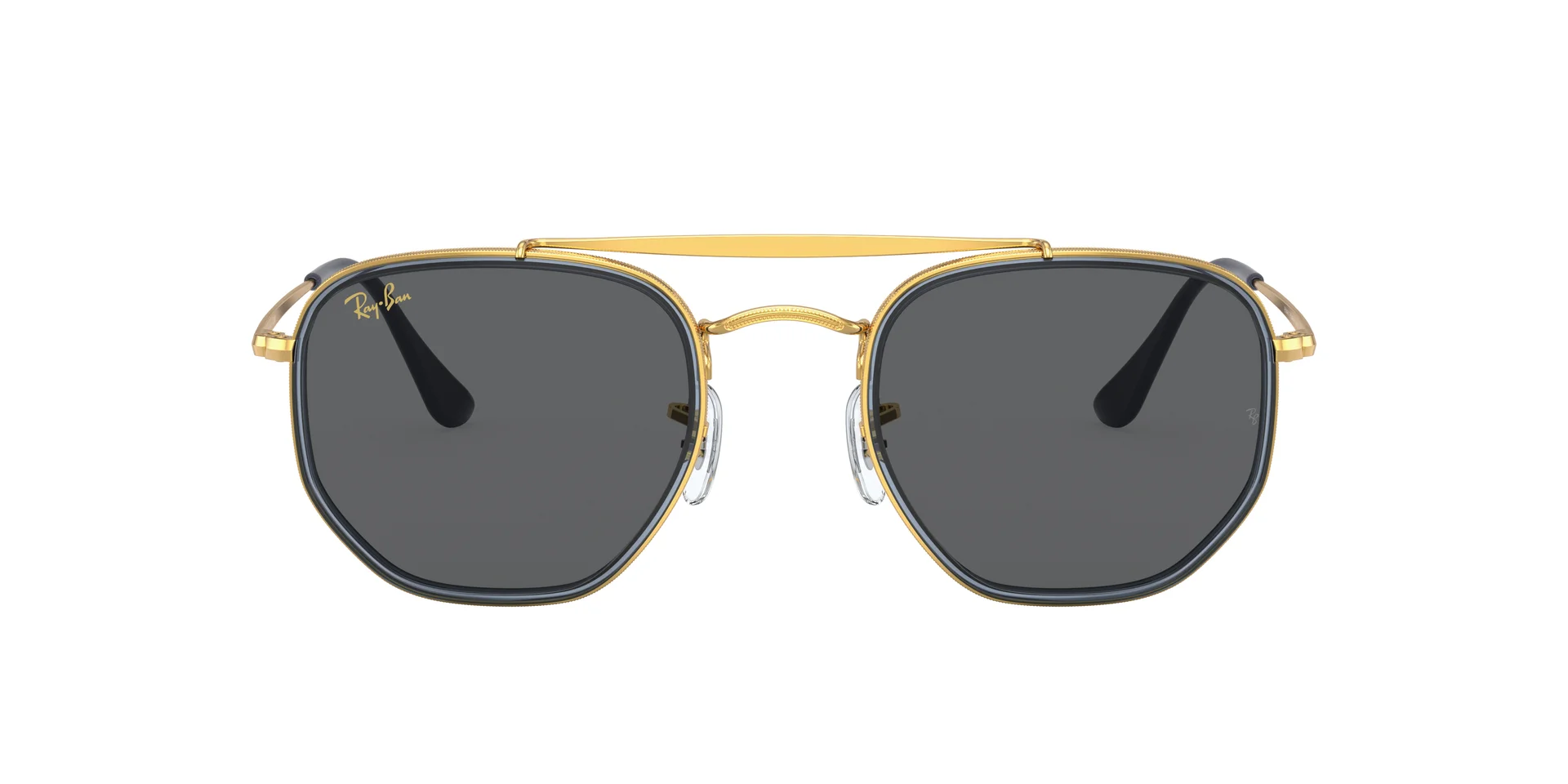 LENTE DE SOL RAY BAN RB3648-M THE MARSHAL II 9240/B1 /52-23 miniatura 2